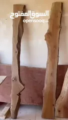  3 مريا حائط خشب طبيعي