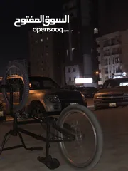  4 قاري bmx UPTEN  لون مطفي اسود