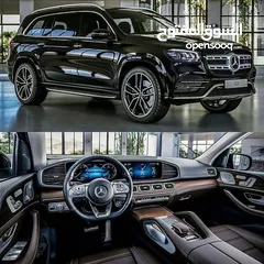  1 مرسيدس بحالة الوكالة  Gls 450 2020  1.261 jd اقساط البنك الاسلامي  mercedes