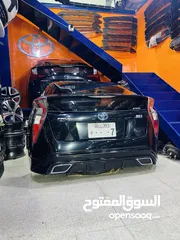  1 قطع واجهة خلفيه تويوتا بريوس 2016-2018  طمبون خلفي +اضويه خلفية +غطاء خلفي+حساسات وقواعد طمبون