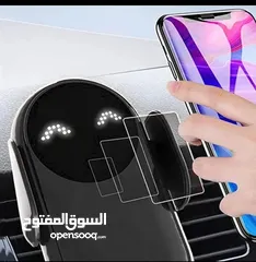  2 شاحن لاسلكي وحامل الهاتف 30w