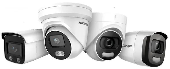  10 نظام كاميرات 2 ميجا بكسل 4 كاميرات مع كامل  اغراضهم جاهز للتركيب بسعر حرق   camera hikvision 2mega