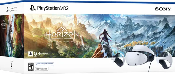  6 PLAYSTATION VR2 (Virtual Reality) نظارات VR2 بلاي ستيشن مع لعبة Horizon مجانا