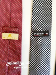  5 مجموعة من ربطات العنق الرجالي (كرافة)  ماركات -صنع يد  hand made-Men's necktie