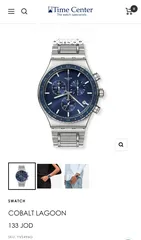  10 SWATCH COBALT LAGOON WATCH FOR SALE