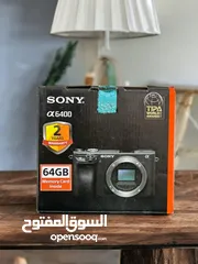  2 Sony A6400  very rarely used - like new