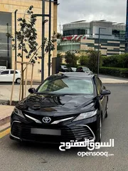  6 تويوتا كامري 2021 فل كامل مع فتحة فحص كامل 7 جيد كرت ابيض بحالة الشركة