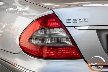  6 Mercedes E200 2007 Elegance    يمكن التمويل بالتعاون مع المؤسسات المعتمدة لدى