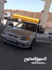  8 هونداي اكسنت 97 قصت دب