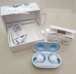  2 Samsung Galaxy Earbuds R170 White - Bluetooth Truly Wireless - With Box and all accessories.