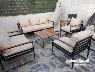  12 طقم حديد شيك جدا للحدائق و الأماكن الخارجية
