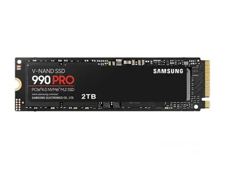  4 هارد سامسونك 990 PRO PCIe 4.0 NVMe SSD سعة 2 تيرا بايت m.2 شرط جديد غير مستخدم