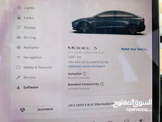  9 Tesla Model 3  2021 عداد 1000 مايل فقط زيروو
