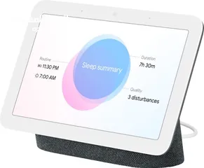  3 Google Nest Hub 2nd Gen Smart Display, Google Assistant Built-In, 7" WSVGA Touchscreen, Wi-Fi