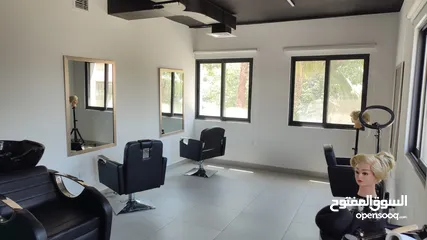  1 كراسي صالون مع عدة صالون للبيع بحالة الجديد