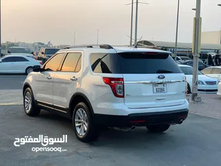  6 Ford Explorer XLT white 2013