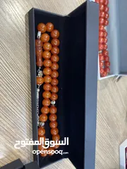  5 سبح احجار فاتوران كهرمان سندلس