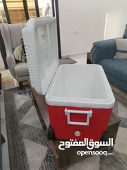  2 صندوق تبريد 50 لتر مع عجل