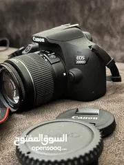  1 كاميرا Canon EOS 2000D بحالة الوكاله اتصور فيها 200 صوره