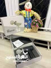  2 جهاز تدليك كهربائي صغير الحجم لاسلكي وقابل لإعادة الشحن CY-007 مزود بـ 4 رؤوس قابلة للتبديل