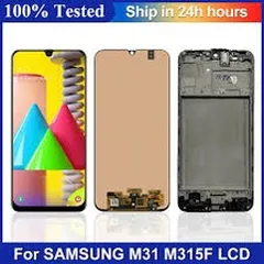  4 شاشة سامسونج M31 أصلي شركة 100% . SAMSUNG M31 ORIGINAL LCD .