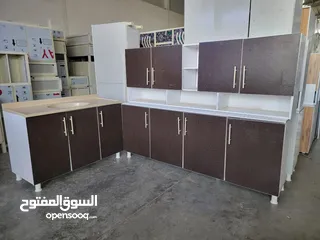  2 كاونتر وملحق mdf قياس مترين مع سنك متر و20مرمر صناعي 370الف