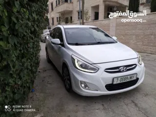  12 اكسنت ديزل/ترخيص 16/اتوماتيك خصوصي/فل الفل بدون فتحه  فحص كراتين