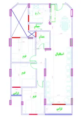  2 شقة رائعة أول سكن تشطيب الترا لوكس للإيجار على بعد خطوات من التسعين الجنوبي باللوتس الجنوبية