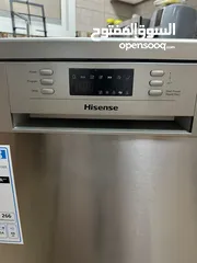  2 جلاية هايسنس للبيع  Hisense dishwasher