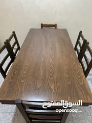  4 طاولة سفرة بحالة ممتازة للبيع