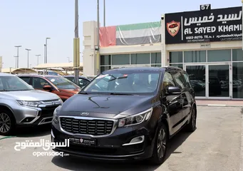  2 KIA CARNIVAL 2020 GCC EXCELLENT CONDITION WITHOUT ACCIDENT