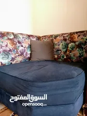  12 غرفة جلوس مع مقعدين مفرد