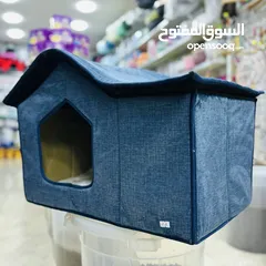  11 بيوت مع خداشات للقطط