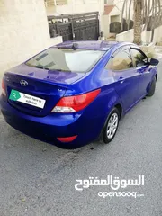  7 هونداي اكسنت 2014 فحص كامل لون مميزمالك اول من الحرة ماتور 1.6 ممشى قليل 89000