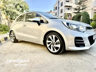  8 كيا ريو 2017 مالك اول فحص كامل بحالة الوكاله