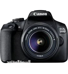  1 Canon EOS 2000D DSLR camera with EFS with 18-55mm III lens kit