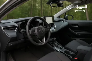  15 تويوتا كورولا هايبرد  2025 عداد زيرو  TOYOTA COROLA HYBRID 2025