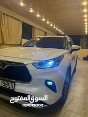  19 تويوتا هايلاندر بلاتينيوم أعلى صنف بالاضافات بانوراما 2020 جمرك جديد ب فحص 3 جيد بسعر  مغري قابل