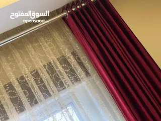  4 برداي مخماليه جميله للبيع