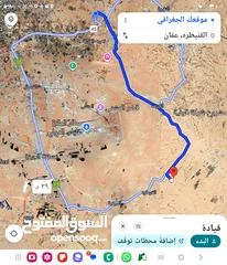  5 للبيع قطعه ارض 10.8 دونم القنيطره ثاني نمره عن المعبد