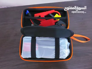  19 باوربانك طوارئ 12 فولت لتشغيل المركبات المتعددة وشحن الموبايل 12v emergency car jump starter