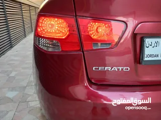  18 كيا سيراتو موديل 2013 بحالة الوكالة أتوماتيك  للبيع