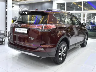  5 Toyota Rav4 GXR 4WD ( 2017 Model ) in Burgundy Color GCC Specs