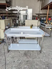  1 stainless steel kitchen table for sale