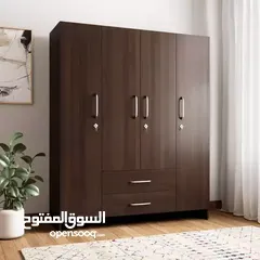  26 خزائن ملابس خشب لامنيت 18م طابق  جميع الوان والمقاسات كفاله 5سنوات سنوات على جميع اعمالنا