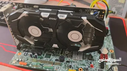  4 للبيع، سريع. كرت شاشة 1050 تي آي msi شرط شغال، 100، بالمية. دبل ما روحه