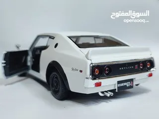  3 مجسم نيسان سكايلاين حديد