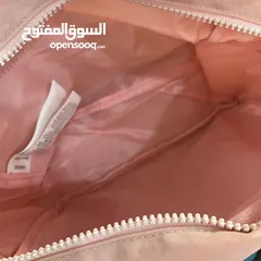  6 حقيبة Miniso أصلية لون زهري. للبنات والصبايا. مناسبة للاستخدام والطلعات اليومية