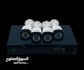  1 سيت كامرات مراقبه من ماركة AHD