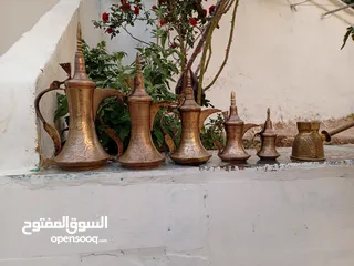  1 دلات القصه العلمانيه طقم 5دلات وبكرة نحاس